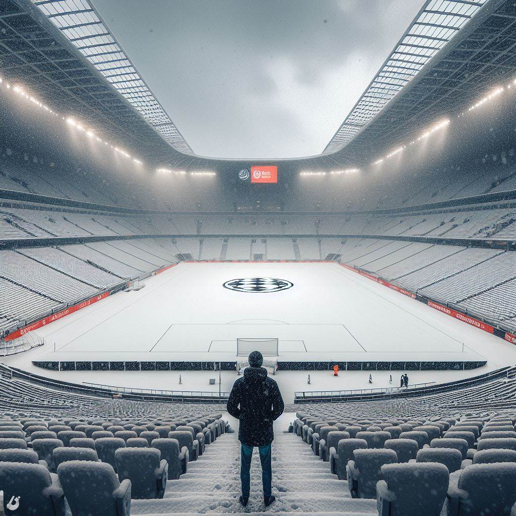 Spielabsage wegen Schneefalls