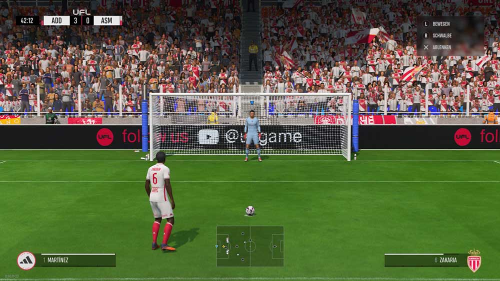 Screenshot UFL auf PS5