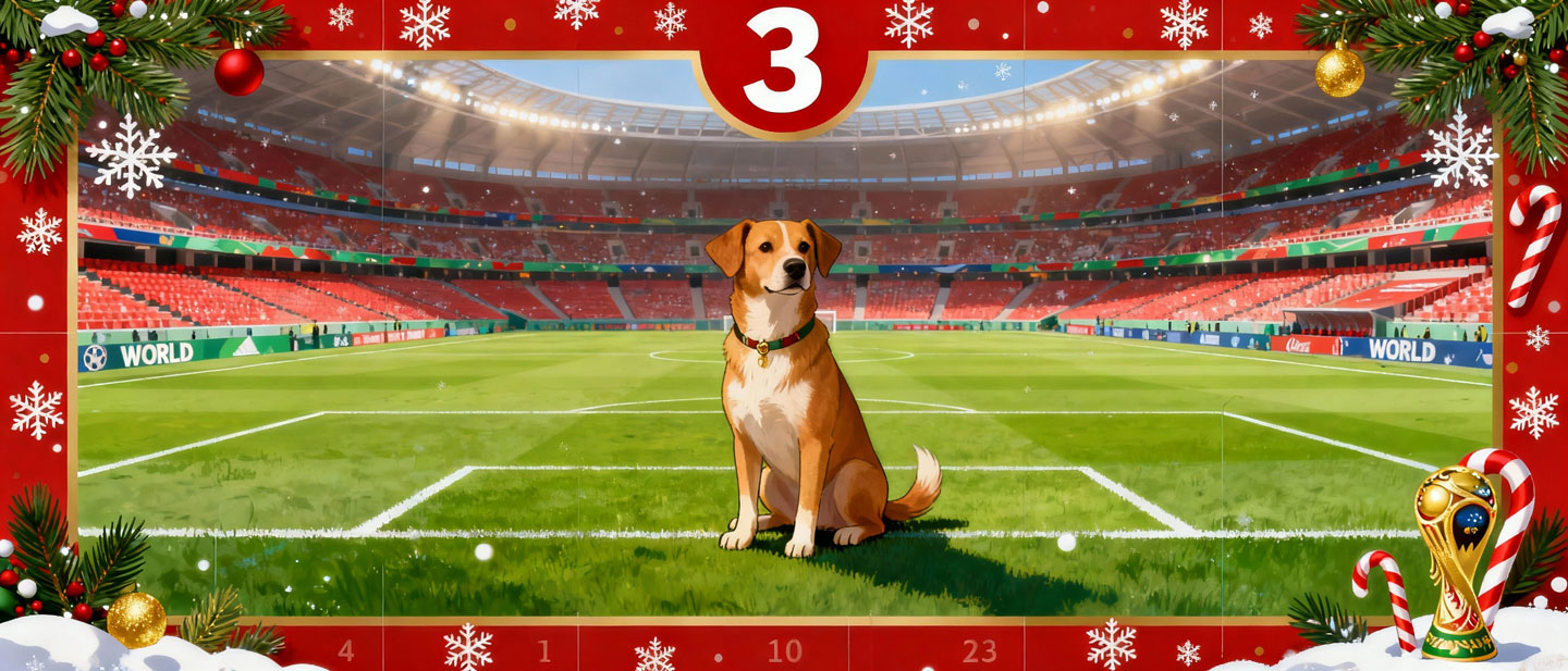 Ein Hund sorgte bei der WM 1962 für Aufregung