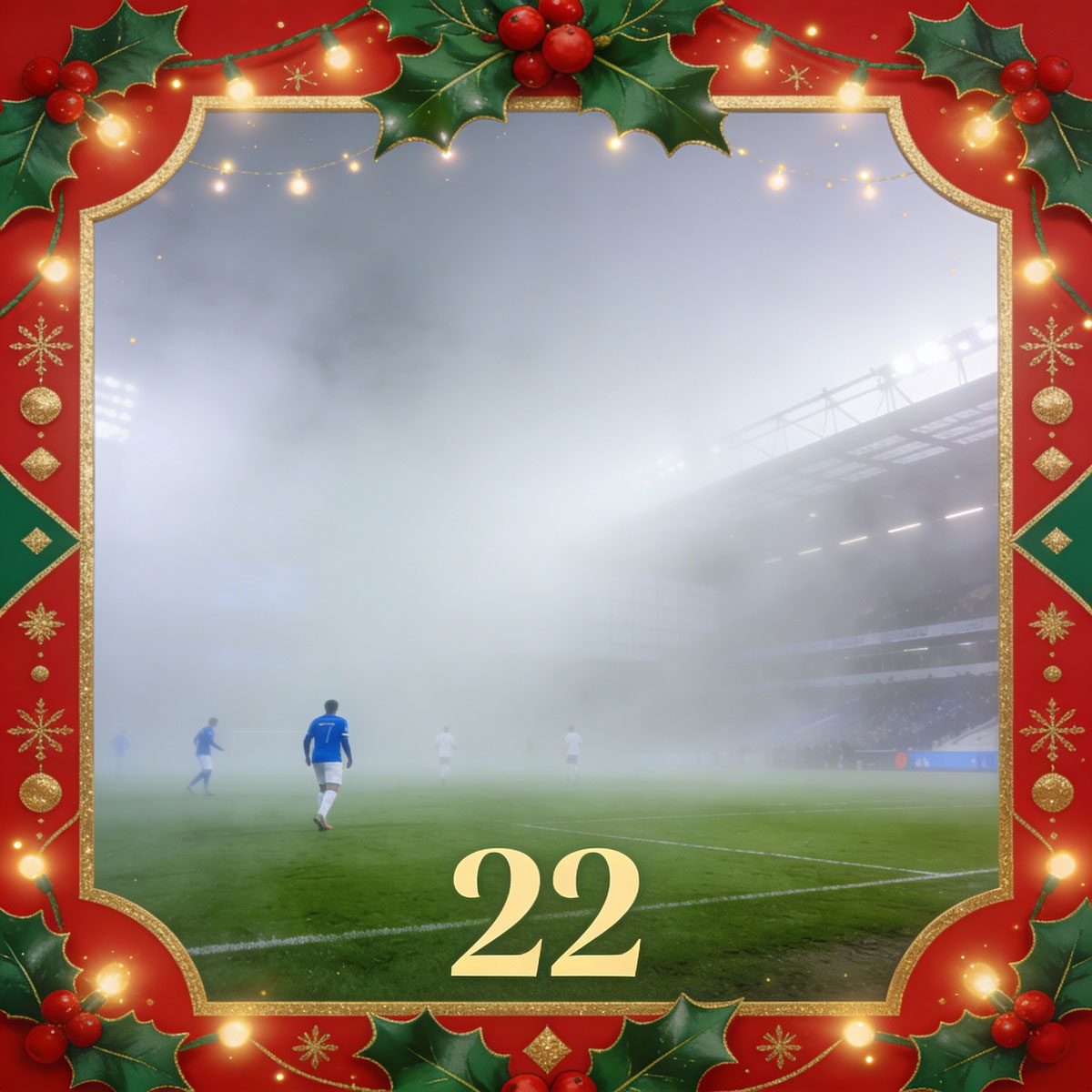 Fußballspiel wegen Nebel abgebrochen