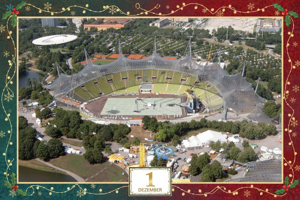 Das Olympiastadion in München